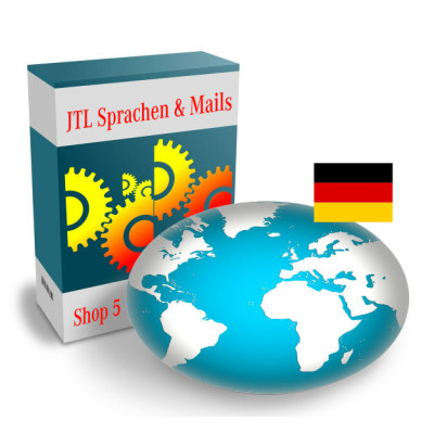 Sprache Deutsch für JTL-Shop 5.x
